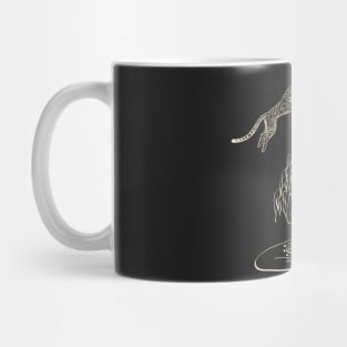 Shaman Woman with Celestial Leopards Mug